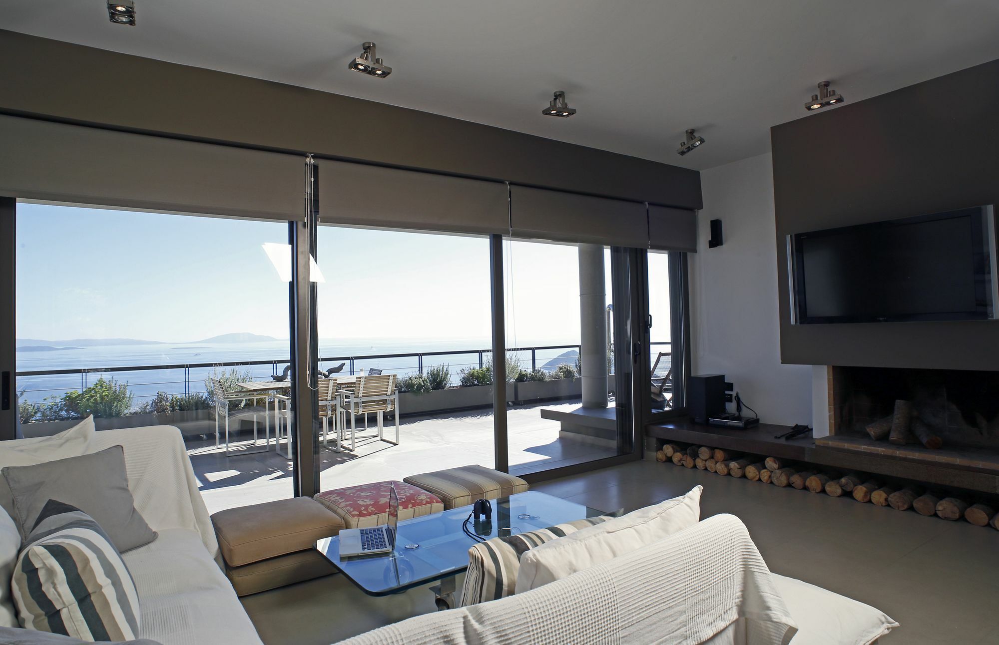 Appartement Seaview Penthouse Schinias à Marathón Extérieur photo